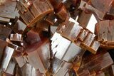 Top Quality, Deep Red Vanadinite Crystal Cluster - Large Crystals #368120-1